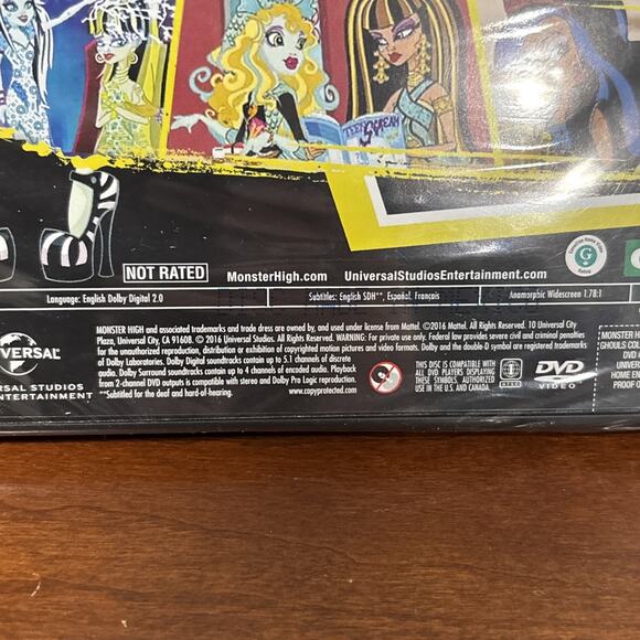 Monster High: Best of the Ghouls Collection #1 (DVD) - NEW!! Sealed - Picture 3 of 4